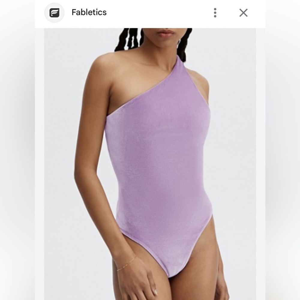 Fabletics Gigi Velour Bodysuit